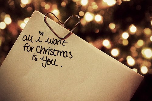 all i want for christmas is you